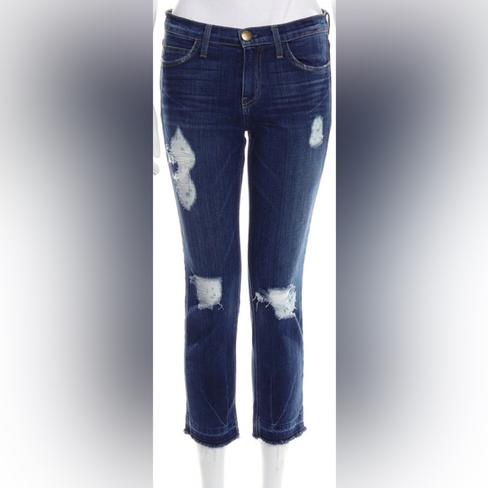 Current Elliott The Cropped Straight Jean, Size 25, Great Condition! - Picture 3 of 11